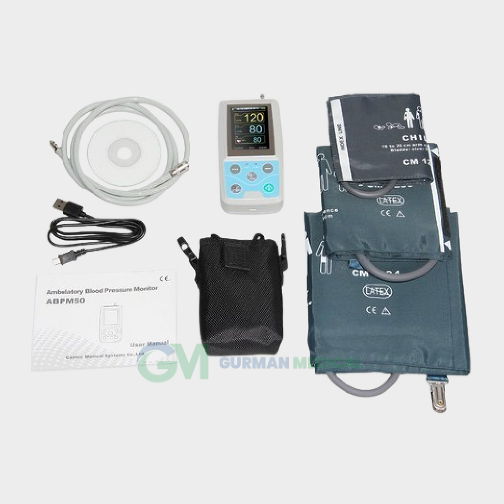 Abpm Monitoring Machine ABPM50-24 hours Ambulatory Blood Pressure Monitor